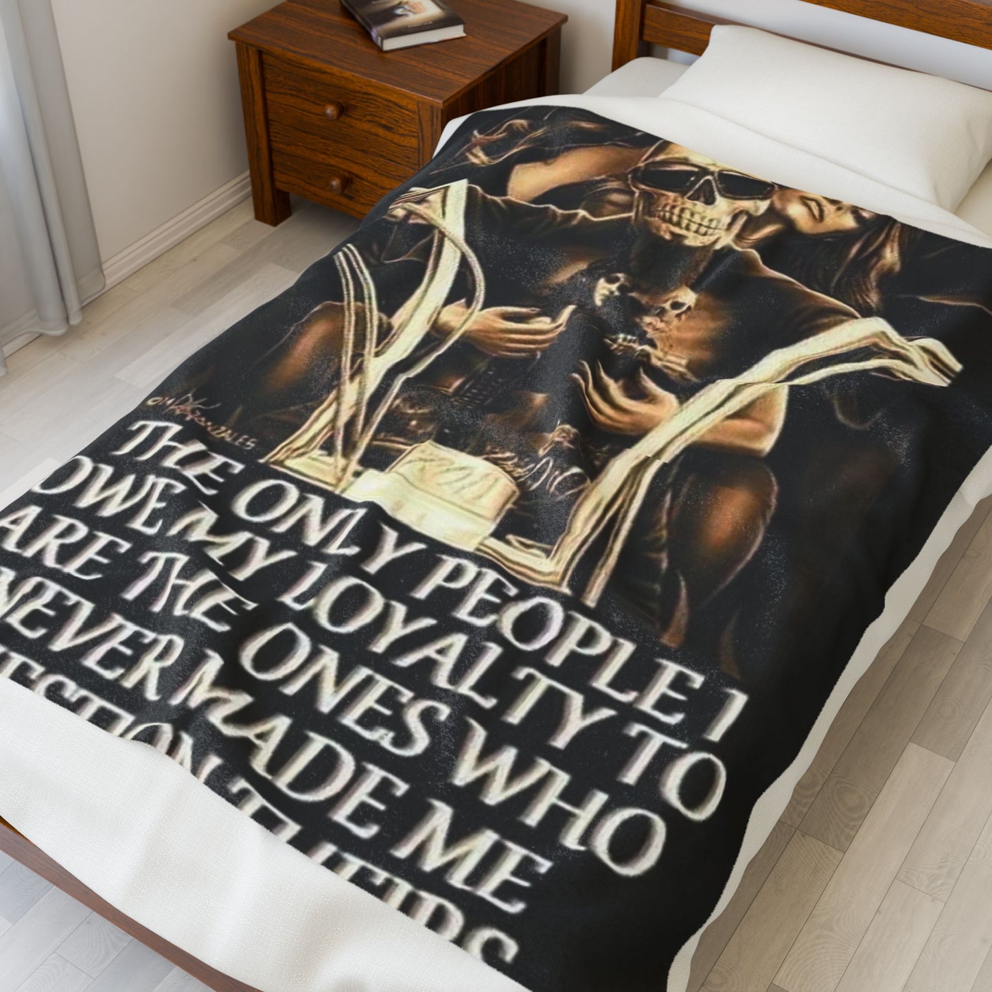 Velveteen Plush Blanket - Nineteen 29 Kustom