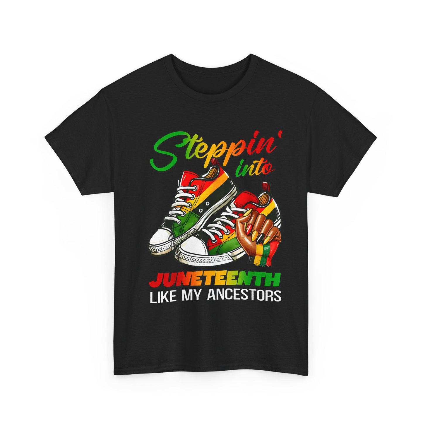 Juneteenth Celebratory Tee, African American Heritage Shirt, Black History Month Top, Unisex Graphic T-Shirt, Casual Event Apparel Printify
