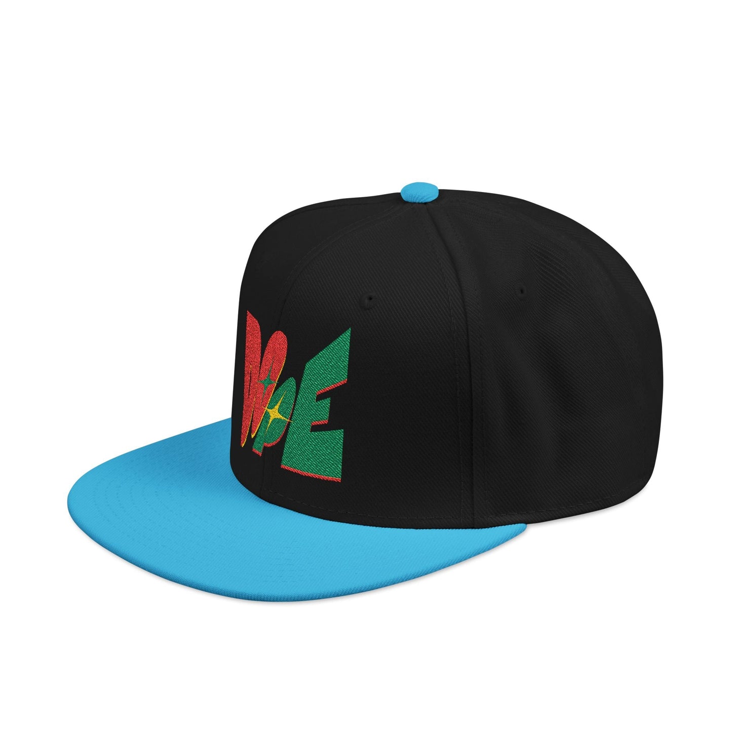Stylish Embroidered Snapback Cap, Cool Retro Hat, Streetwear Accessory, Gift for Fashion Lovers, Summer Festival Essential Printify