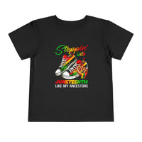 Juneteenth Toddler Tee, Fun Kids T-Shirt, Black History Month Shirt, Celebration Outfit, Heritage Pride Apparel Printify