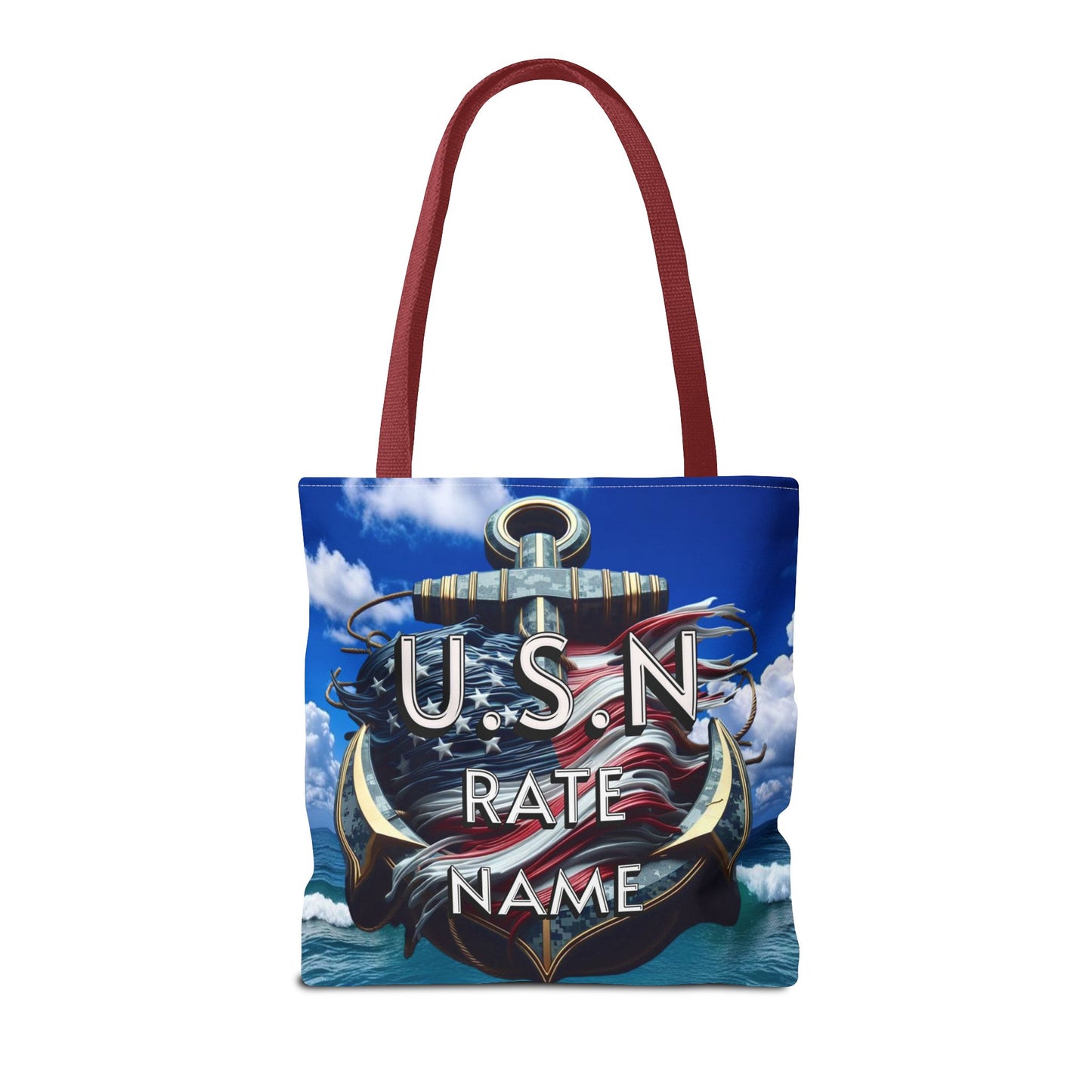 Navy Chief Tote Bag - Nautical Shoulder Bag, Beach Tote, Everyday Purse, Gifts for Navy Chief, Sailor Tote - Nineteen 29 Kustom