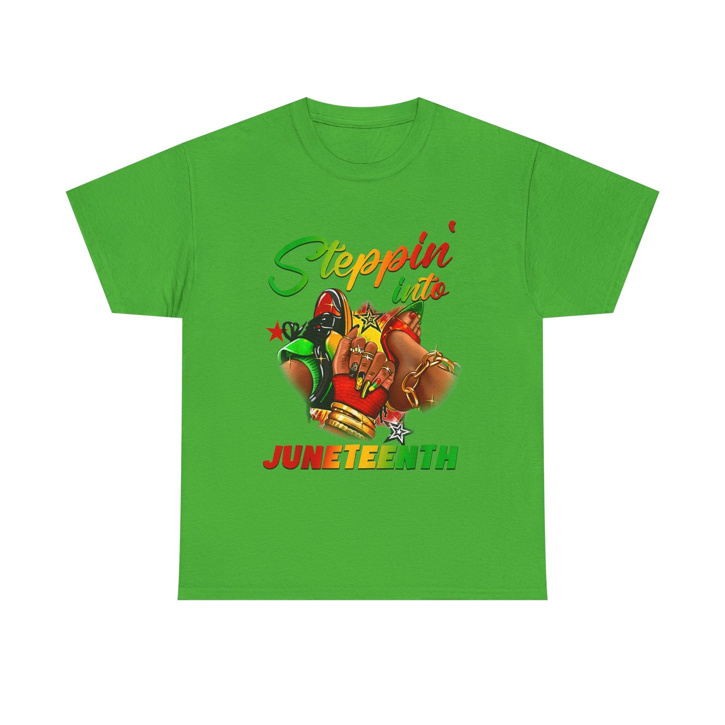 Juneteenth Heavy Cotton Tee, Celebrate Freedom, Black History Month Shirt, Unisex Graphic Tee, Perfect for Parties, Gifts - Nineteen 29 Kustom