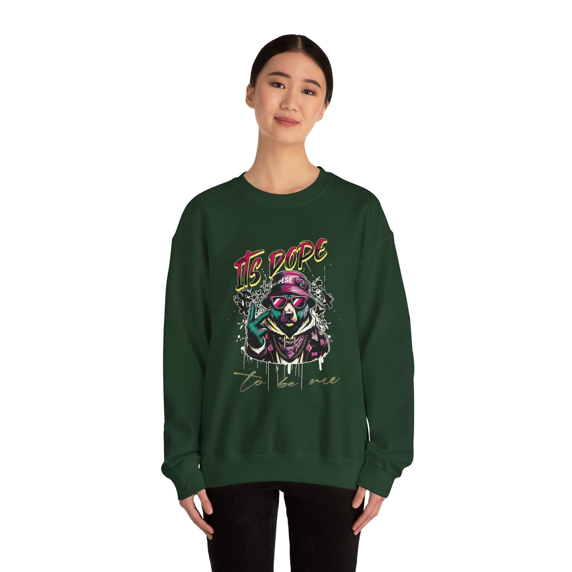 It's Dope to be me Heavy Blend™ Crewneck Sweatshirt - Nineteen 29 Kustom