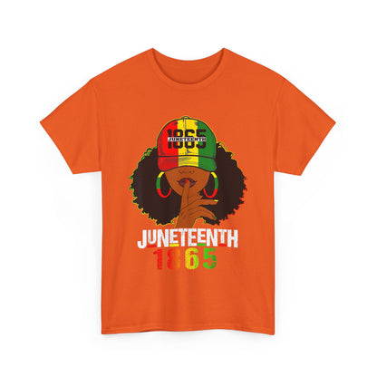 Vintage Afrocentric Unisex Tee, Rastafarian Style T-Shirt, 1865 Design, Black Culture Apparel, Gift for Cultural Celebrations - Nineteen 29 Kustom