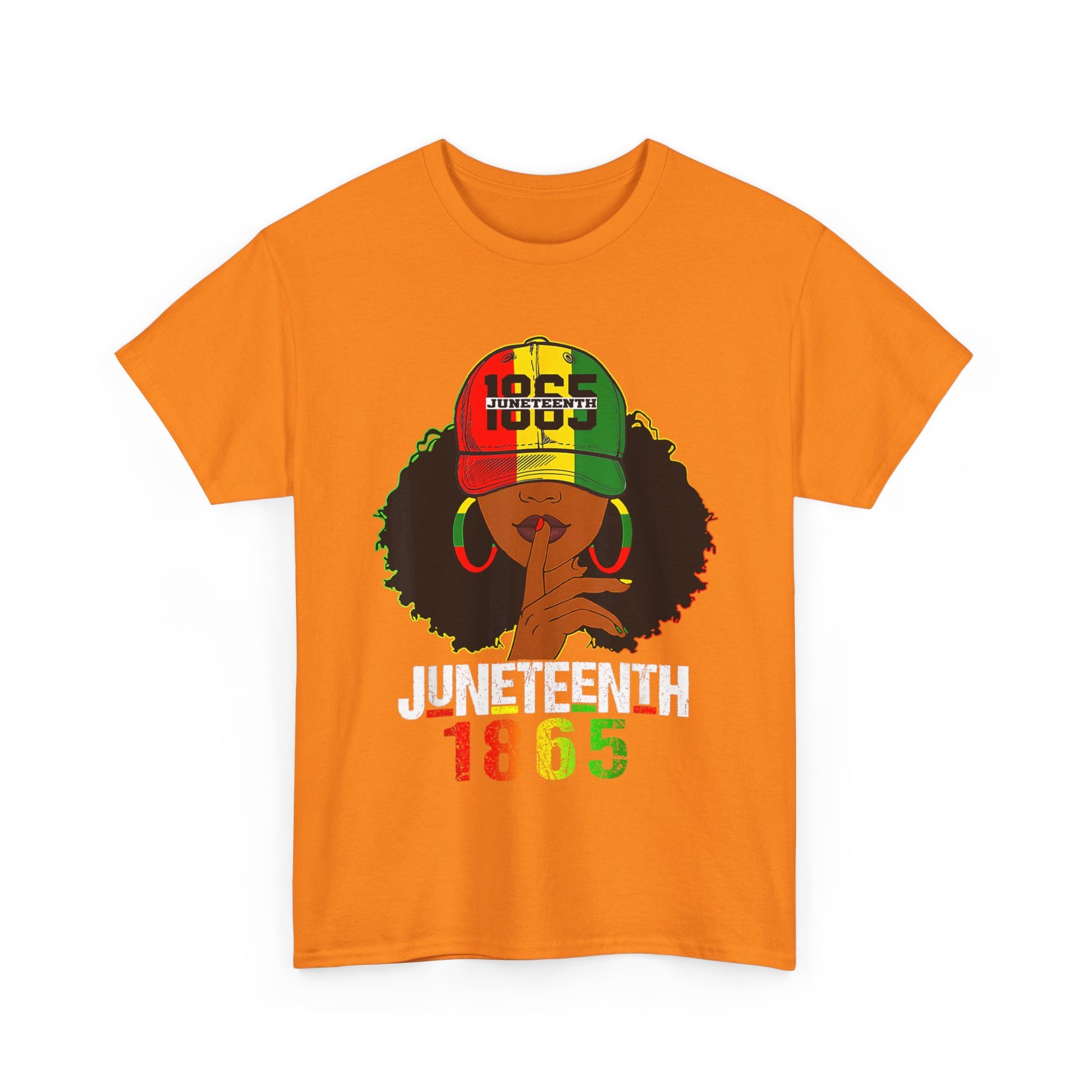 Vintage Afrocentric Unisex Tee, Rastafarian Style T-Shirt, 1865 Design, Black Culture Apparel, Gift for Cultural Celebrations - Nineteen 29 Kustom