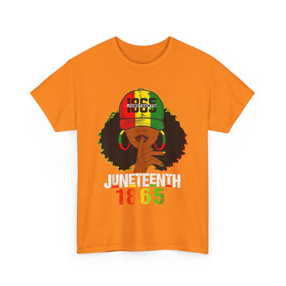 Vintage Afrocentric Unisex Tee, Rastafarian Style T-Shirt, 1865 Design, Black Culture Apparel, Gift for Cultural Celebrations - Nineteen 29 Kustom