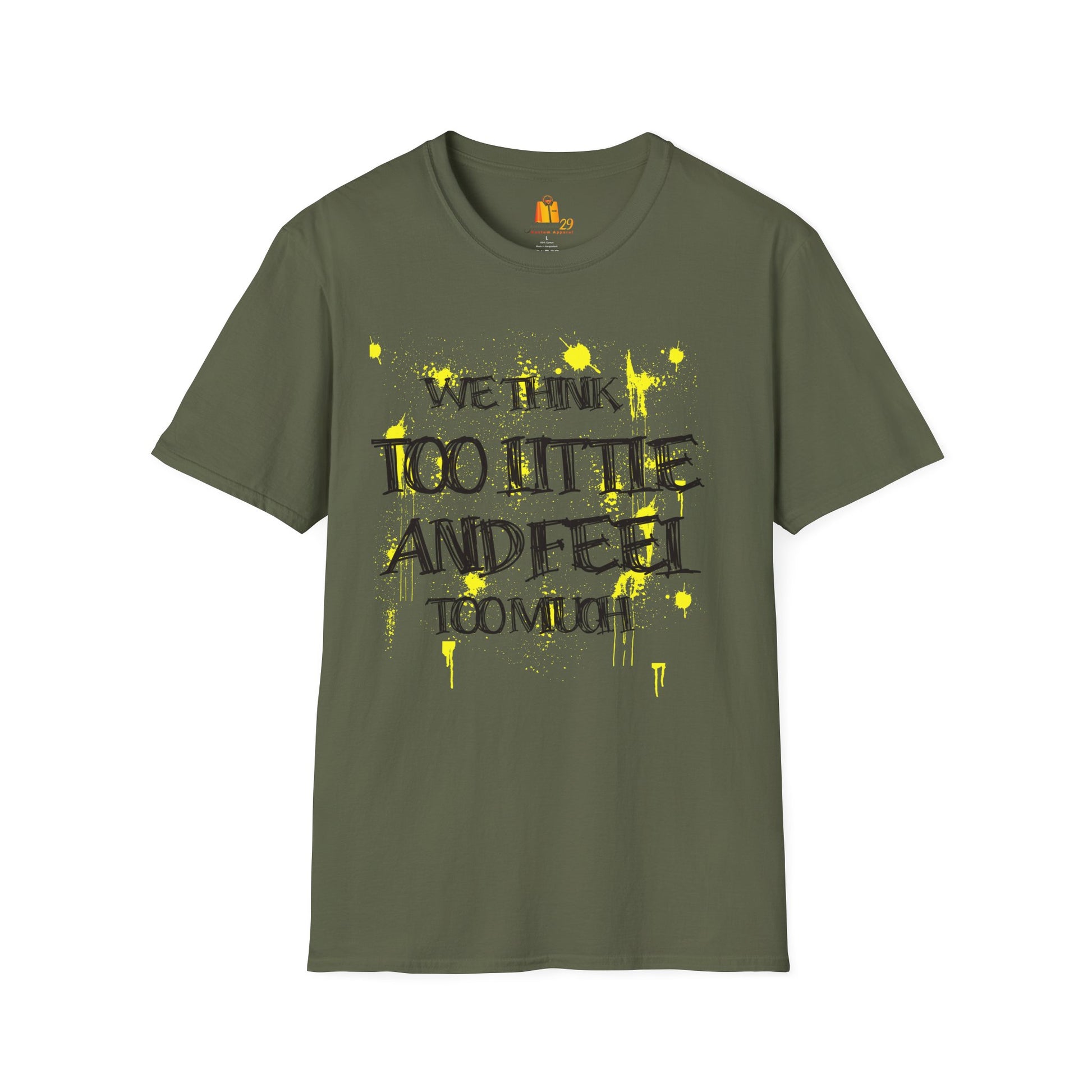 Motivational Quote Unisex T-Shirt, Inspirational Tee, Positive Message Shirt, Encouraging Top, Gender Neutral Clothing - Nineteen 29 Kustom