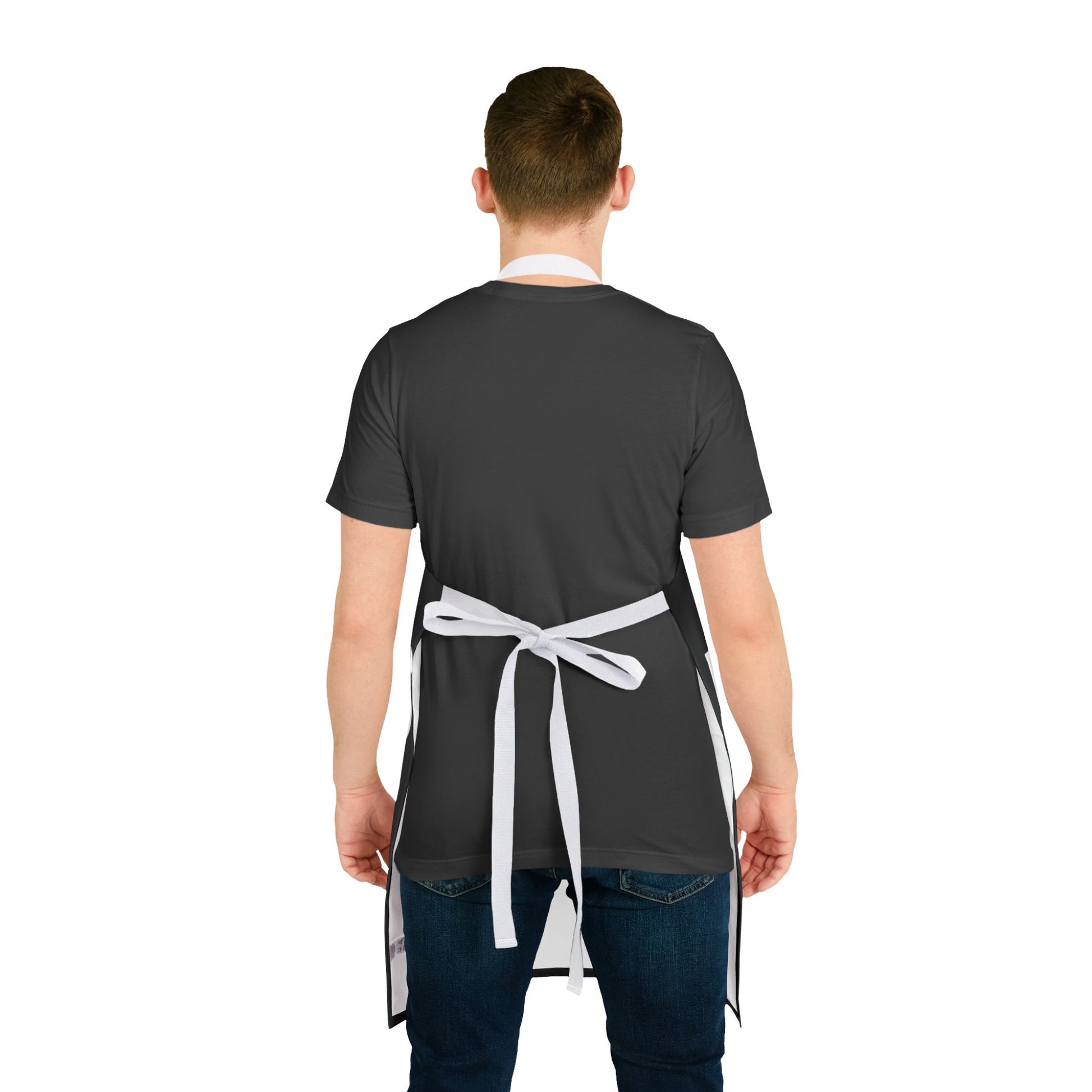 Dad's Supporting Apron - Funny Cooking Gift for Father's Day, BBQs, Grilling, Kitchen Decor, Unique Dad Gift, Chef Apron - Nineteen 29 Kustom