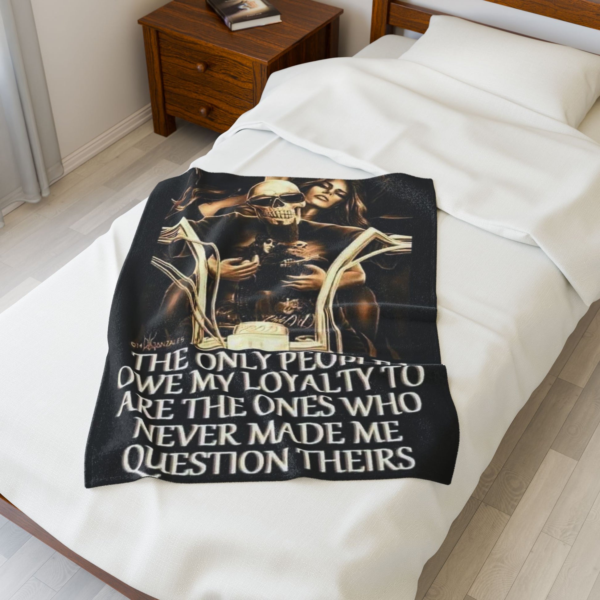 Velveteen Plush Blanket - Nineteen 29 Kustom