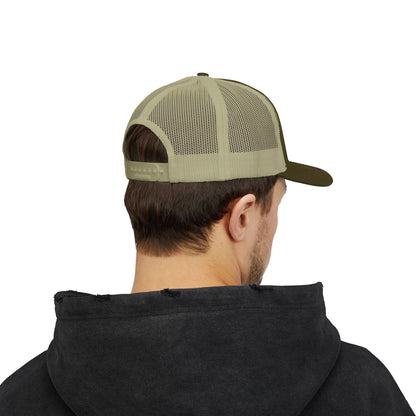 Snapback Trucker Cap, Trendy Hat for Outdoor Events, Gift for Sports Fans, Fun Accessory for Celebrations, Summer Style - Stylish Headwear, Printify