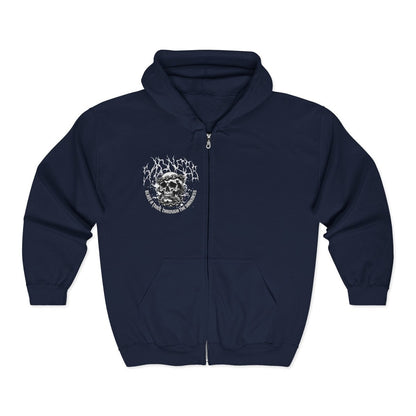 Unisex Heavy Blend™ Full Zip Hooded Sweatshirt - Nineteen 29 Kustom