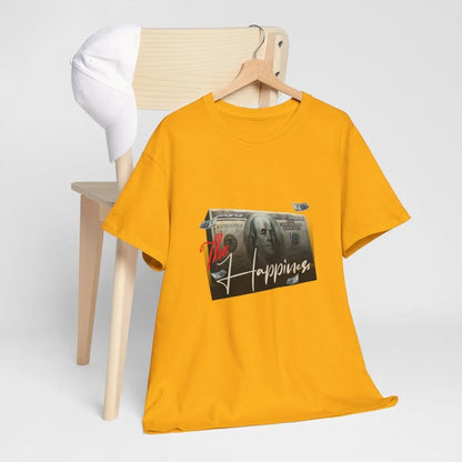 Graphic Tee — "Money Can't Buy Happiness" Streetwear T‑Shirt Printify