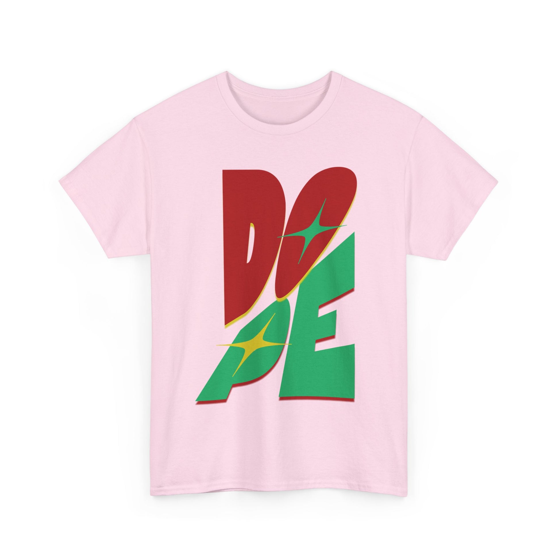 Dope Vibes Unisex Heavy Cotton Tee - Casual Streetwear, Graphic T-Shirt, Gift for Him, Gift for Her, Birthday Gift, Festival Wear - Nineteen 29 Kustom