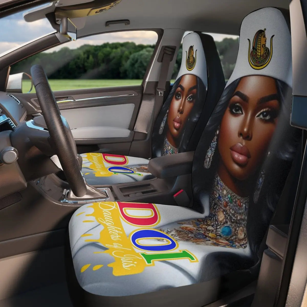 Car Seat Covers - Daughter of Isis - Nineteen 29 Kustom