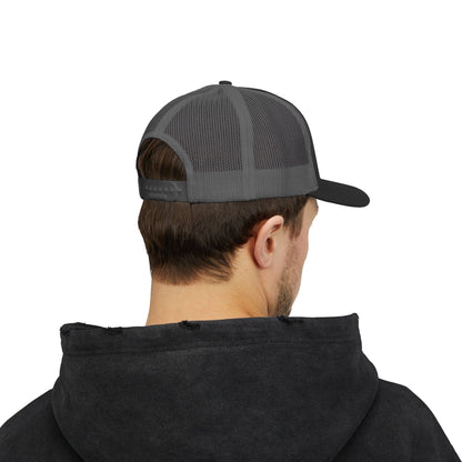 Snapback Trucker Cap, Trendy Hat for Outdoor Events, Gift for Sports Fans, Fun Accessory for Celebrations, Summer Style - Stylish Headwear, Printify