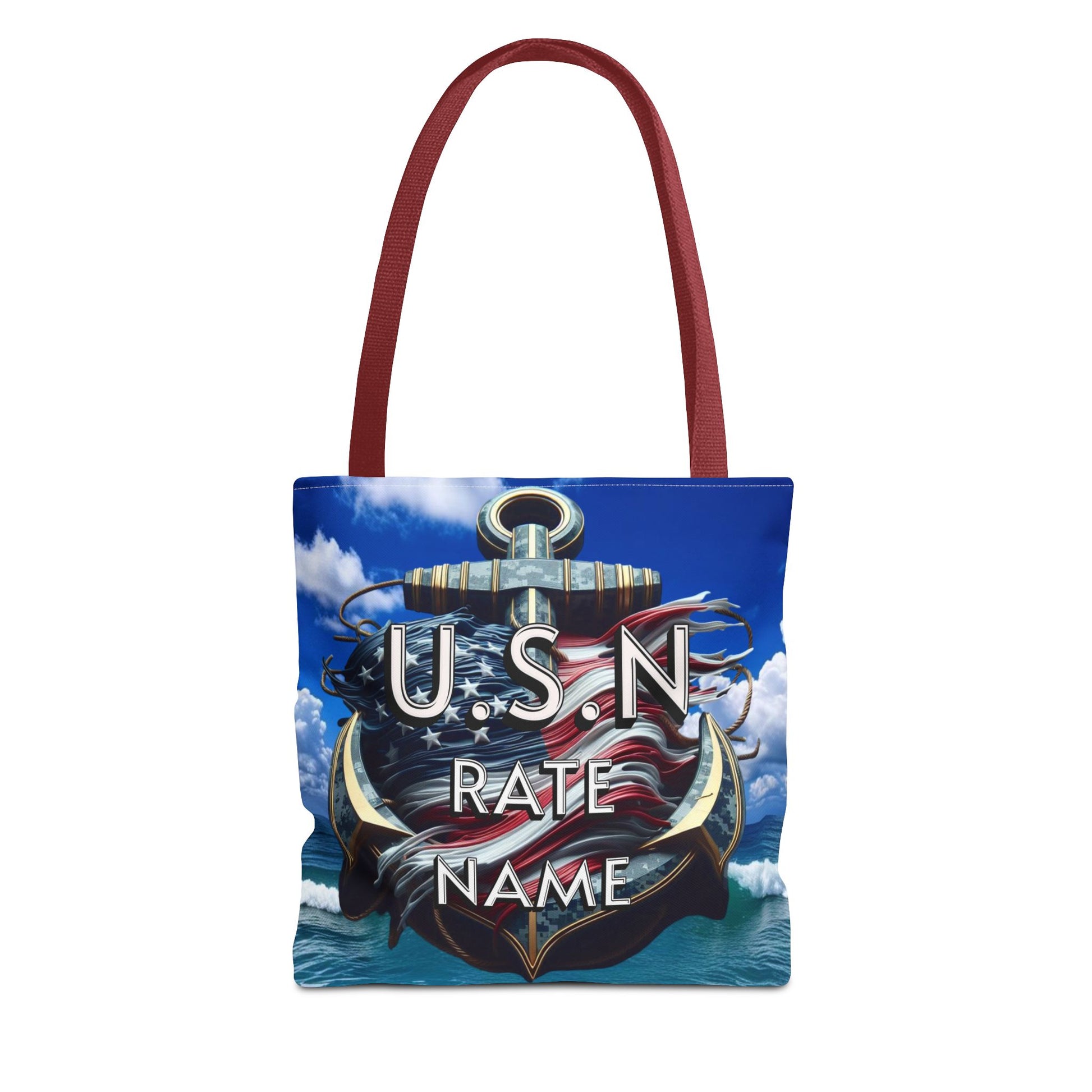 Navy Chief Tote Bag - Nautical Shoulder Bag, Beach Tote, Everyday Purse, Gifts for Navy Chief, Sailor Tote - Nineteen 29 Kustom