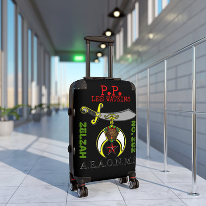 Custom Travel Suitcase, Personalized Luggage, Unique Carry-On, Stylish Spinner Bag, Perfect for Adventurers and Travelers Printify