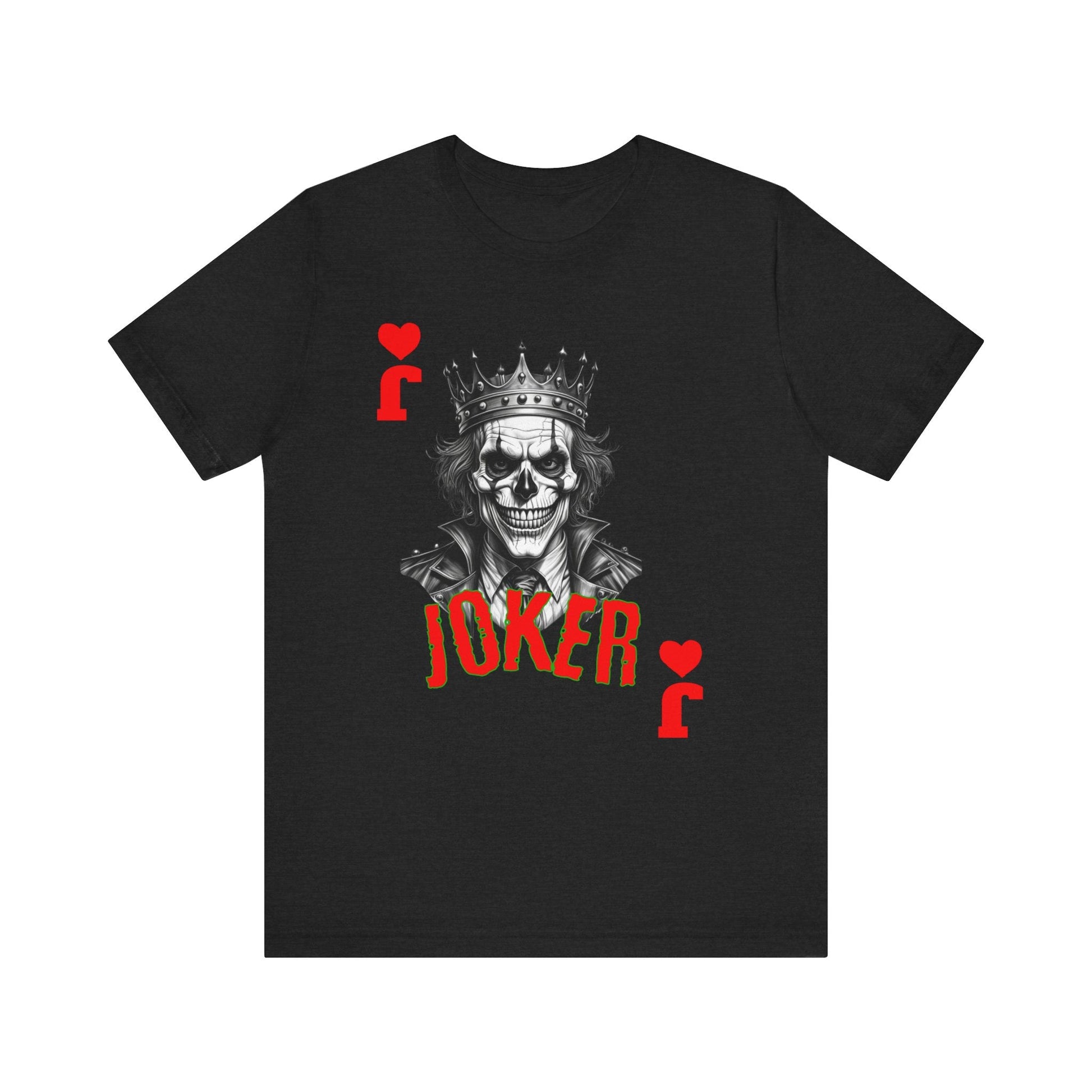 Joker Graphic Tee, Unisex T-Shirt for Fans, Casual Wear, Gift for Birthdays, Halloween Costume, Superhero Theme, Graphic Novel Style Printify