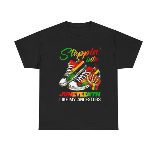 Juneteenth Celebratory Tee, African American Heritage Shirt, Black History Month Top, Unisex Graphic T-Shirt, Casual Event Apparel Printify