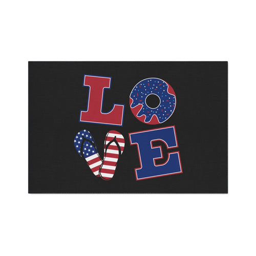 Love Custom Heavy Duty Floor Mat - Add Character to Your Home (Various Sizes) Printify