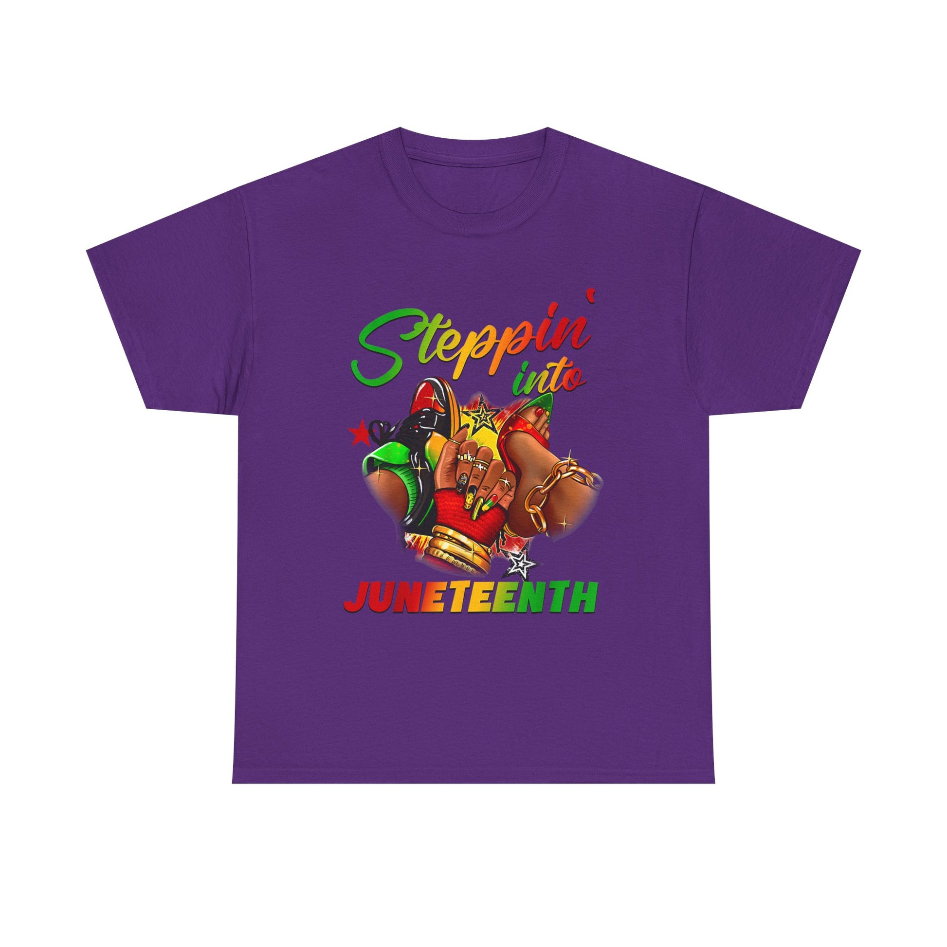 Juneteenth Heavy Cotton Tee, Celebrate Freedom, Black History Month Shirt, Unisex Graphic Tee, Perfect for Parties, Gifts - Nineteen 29 Kustom