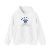 Fueled by Haters Hoodie — Diamond Gauge Graphic Pullover Printify