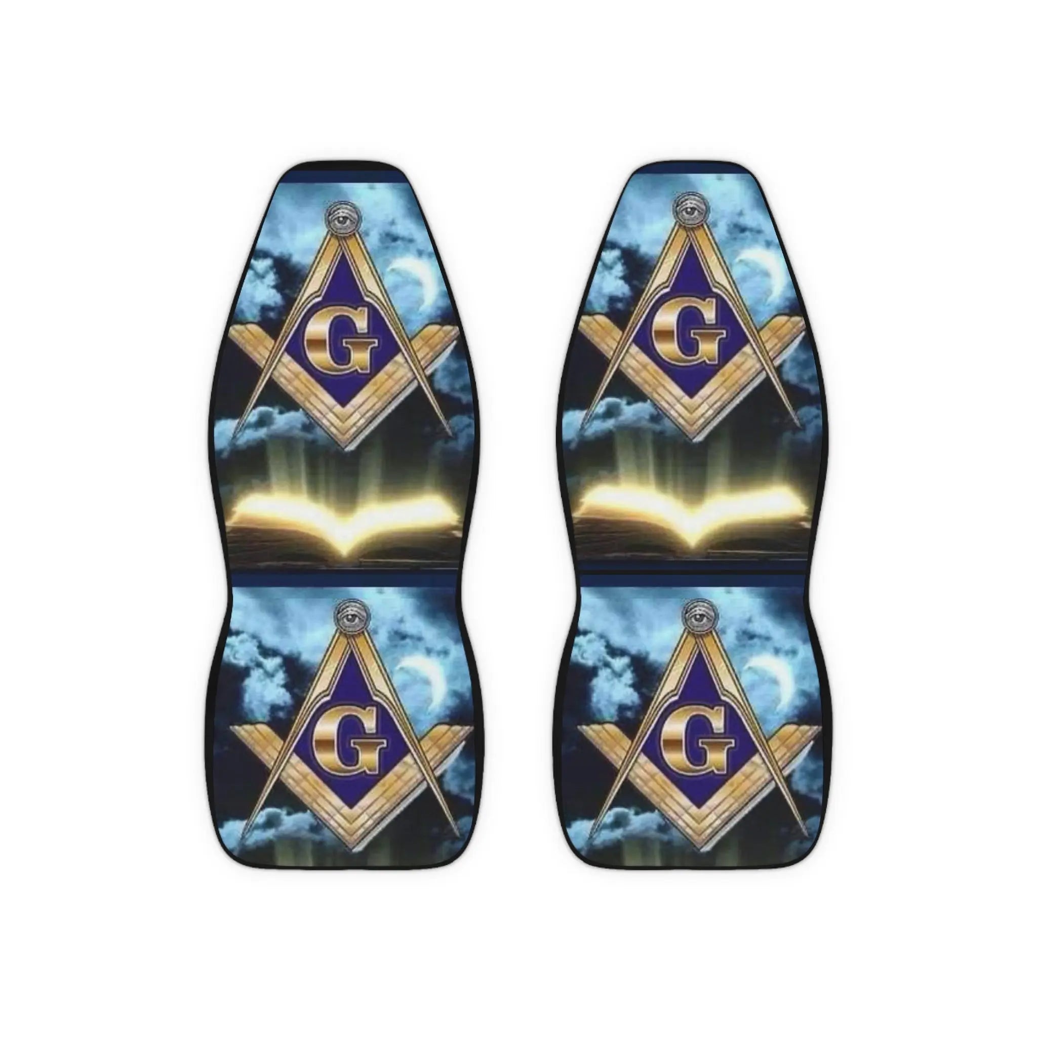 Masonic Polyester Car Seat Covers
