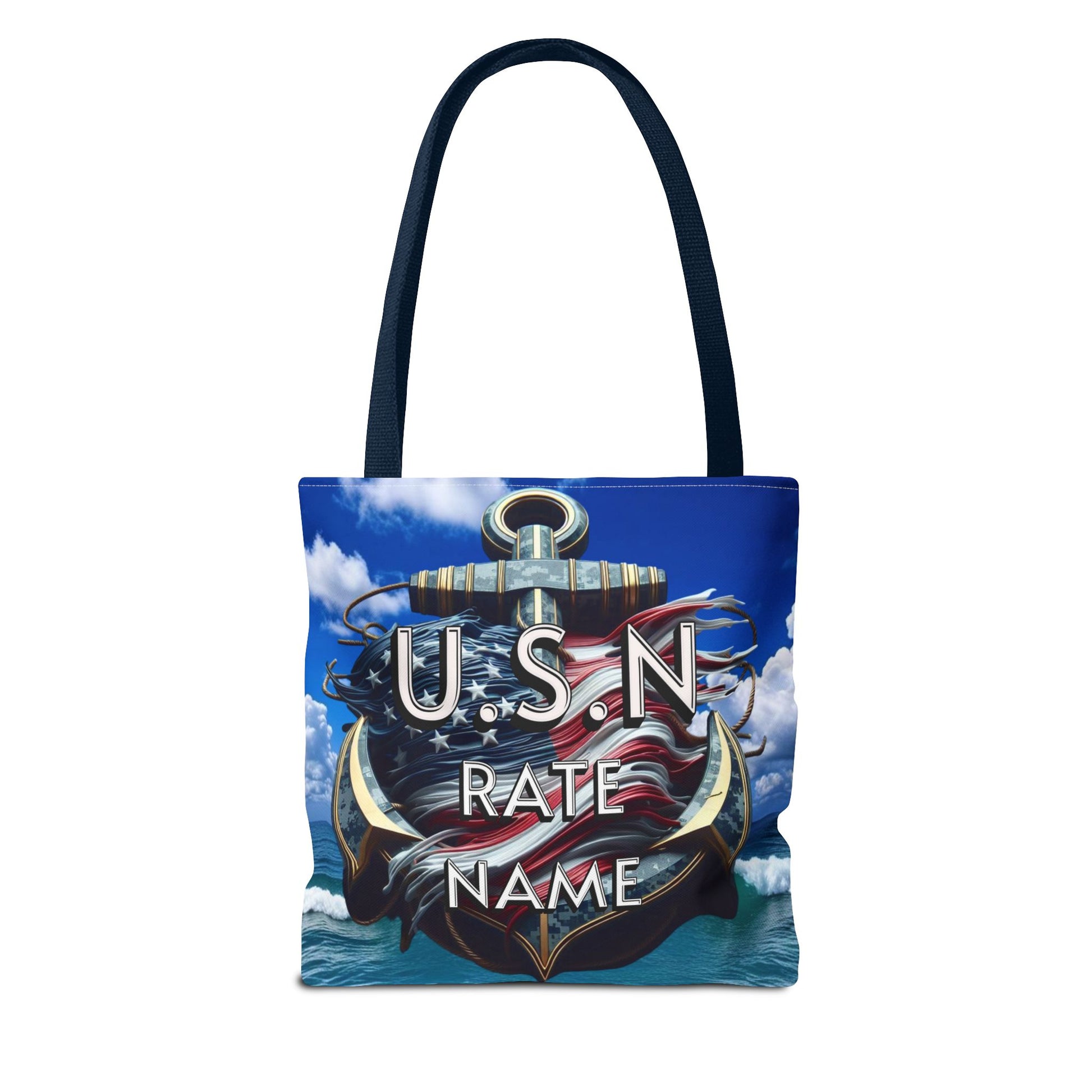 Navy Chief Tote Bag - Nautical Shoulder Bag, Beach Tote, Everyday Purse, Gifts for Navy Chief, Sailor Tote - Nineteen 29 Kustom