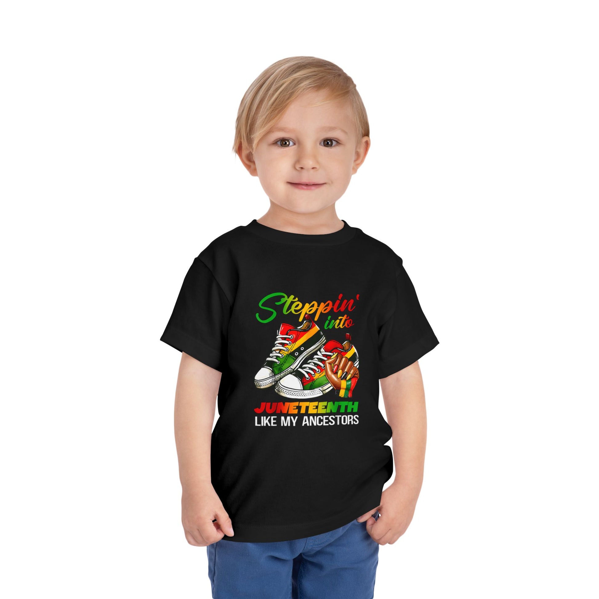 Juneteenth Toddler Tee, Fun Kids T-Shirt, Black History Month Shirt, Celebration Outfit, Heritage Pride Apparel - Nineteen 29 Kustom