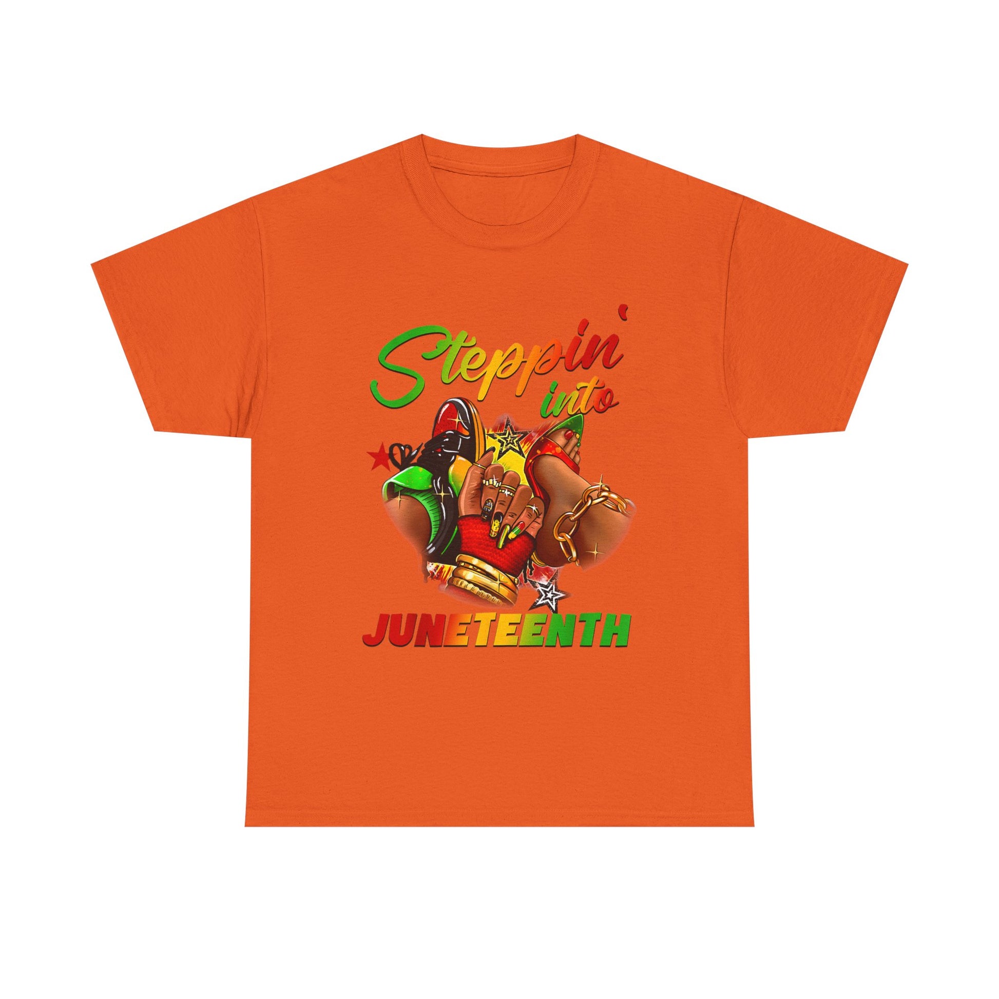 Juneteenth Heavy Cotton Tee, Celebrate Freedom, Black History Month Shirt, Unisex Graphic Tee, Perfect for Parties, Gifts - Nineteen 29 Kustom