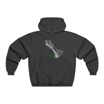 Hooded Sweatshirt - Chess King Fallen King Graphic Hoodie Printify