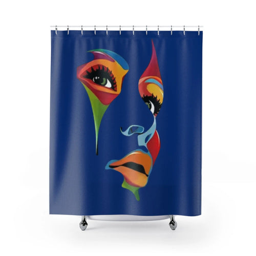 The Perfect Canvas Shower Curtain for Your Bathroom Design, Durable Polyester, One-Sided Print Printify