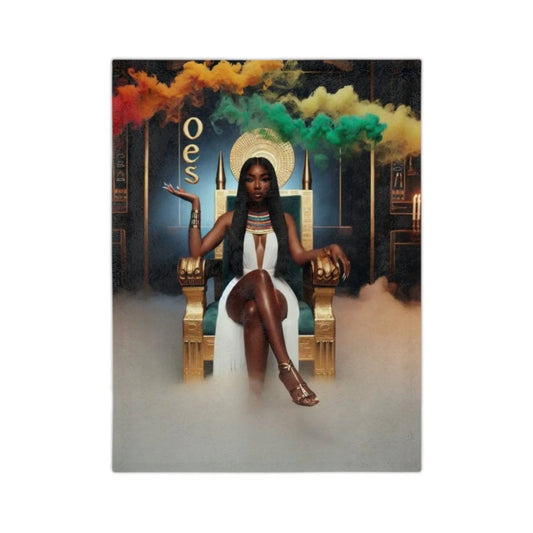 OES Queen Velveteen Microfiber Blanket — Soft Royal - themed Throw for Comfort & Gifts - Nineteen 29 Kustom