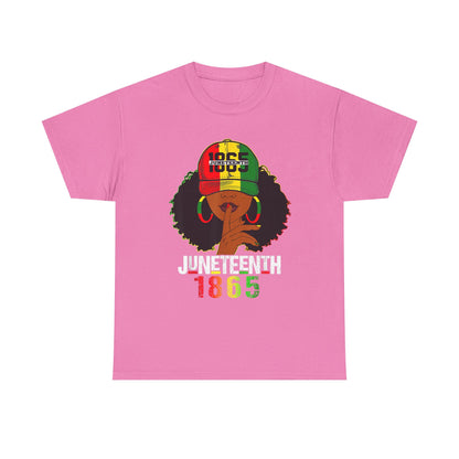 Vintage Afrocentric Unisex Tee, Rastafarian Style T-Shirt, 1865 Design, Black Culture Apparel, Gift for Cultural Celebrations - Nineteen 29 Kustom
