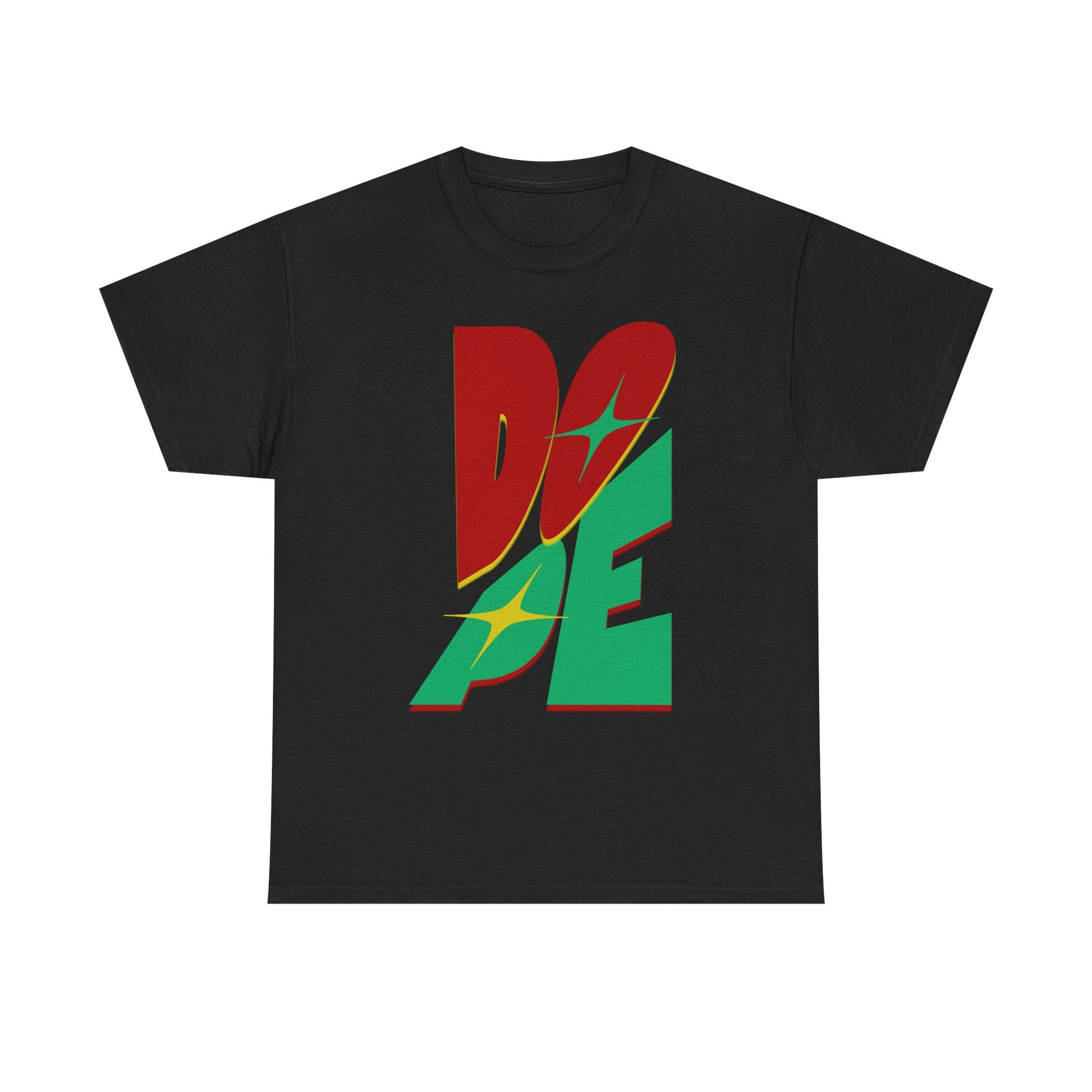 Dope Vibes Unisex Heavy Cotton Tee - Casual Streetwear, Graphic T-Shirt, Gift for Him, Gift for Her, Birthday Gift, Festival Wear Printify
