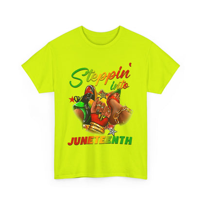 Juneteenth Heavy Cotton Tee, Celebrate Freedom, Black History Month Shirt, Unisex Graphic Tee, Perfect for Parties, Gifts - Nineteen 29 Kustom