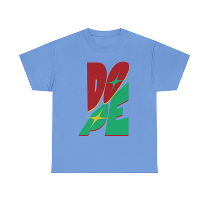 Dope Vibes Unisex Heavy Cotton Tee - Casual Streetwear, Graphic T-Shirt, Gift for Him, Gift for Her, Birthday Gift, Festival Wear - Nineteen 29 Kustom