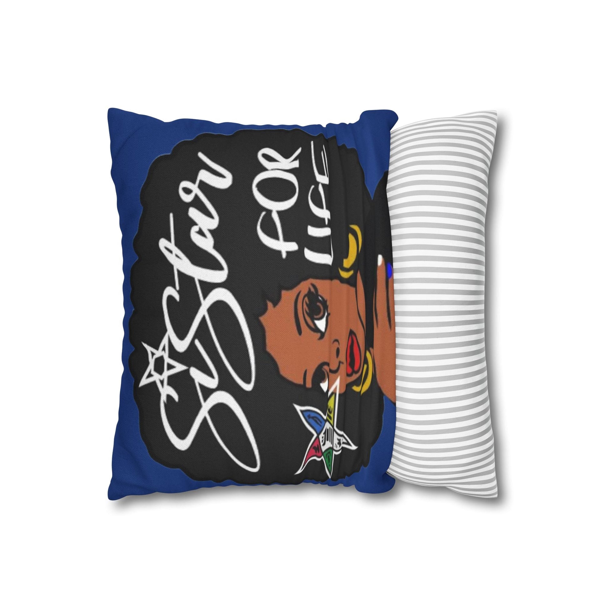 OES Spun Polyester Square Pillow Case Printify