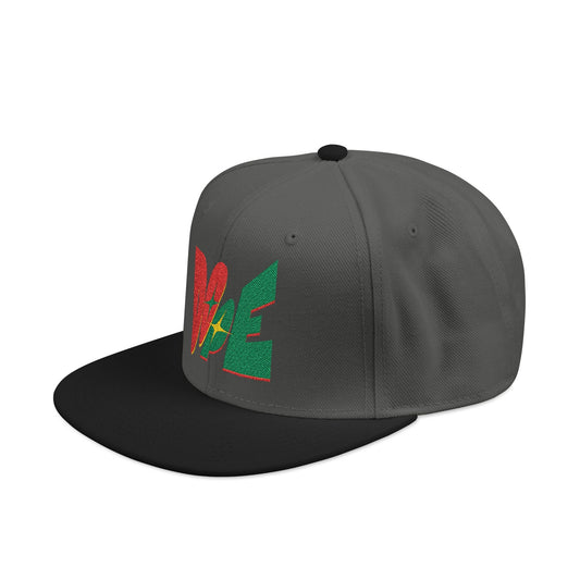 Stylish Embroidered Snapback Cap, Cool Retro Hat, Streetwear Accessory, Gift for Fashion Lovers, Summer Festival Essential Printify