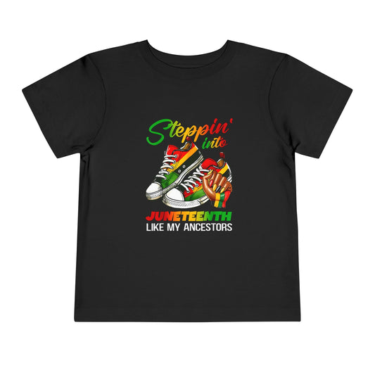 Juneteenth Toddler Tee, Fun Kids T-Shirt, Black History Month Shirt, Celebration Outfit, Heritage Pride Apparel Printify