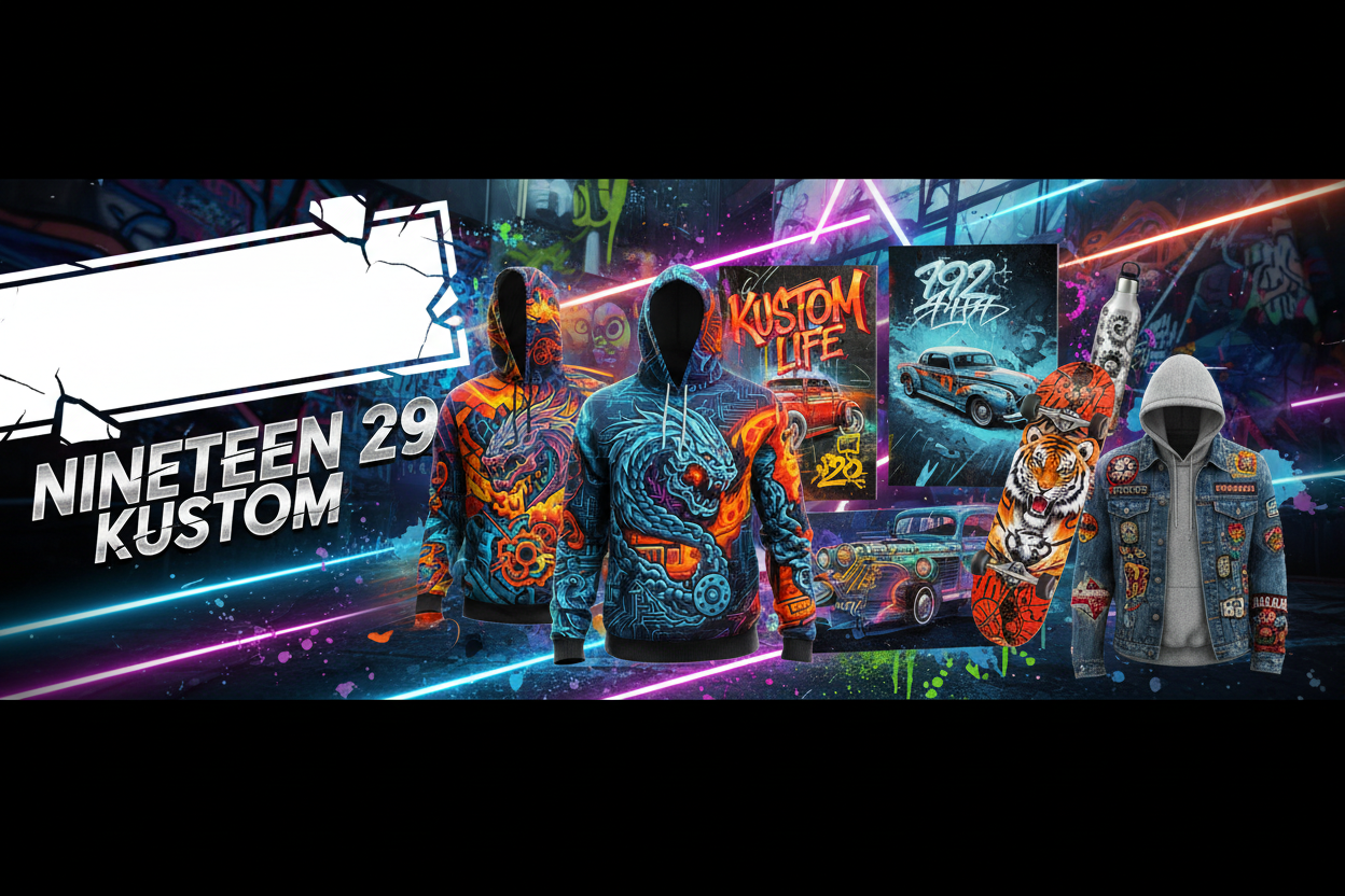 Custom Apparel Banner