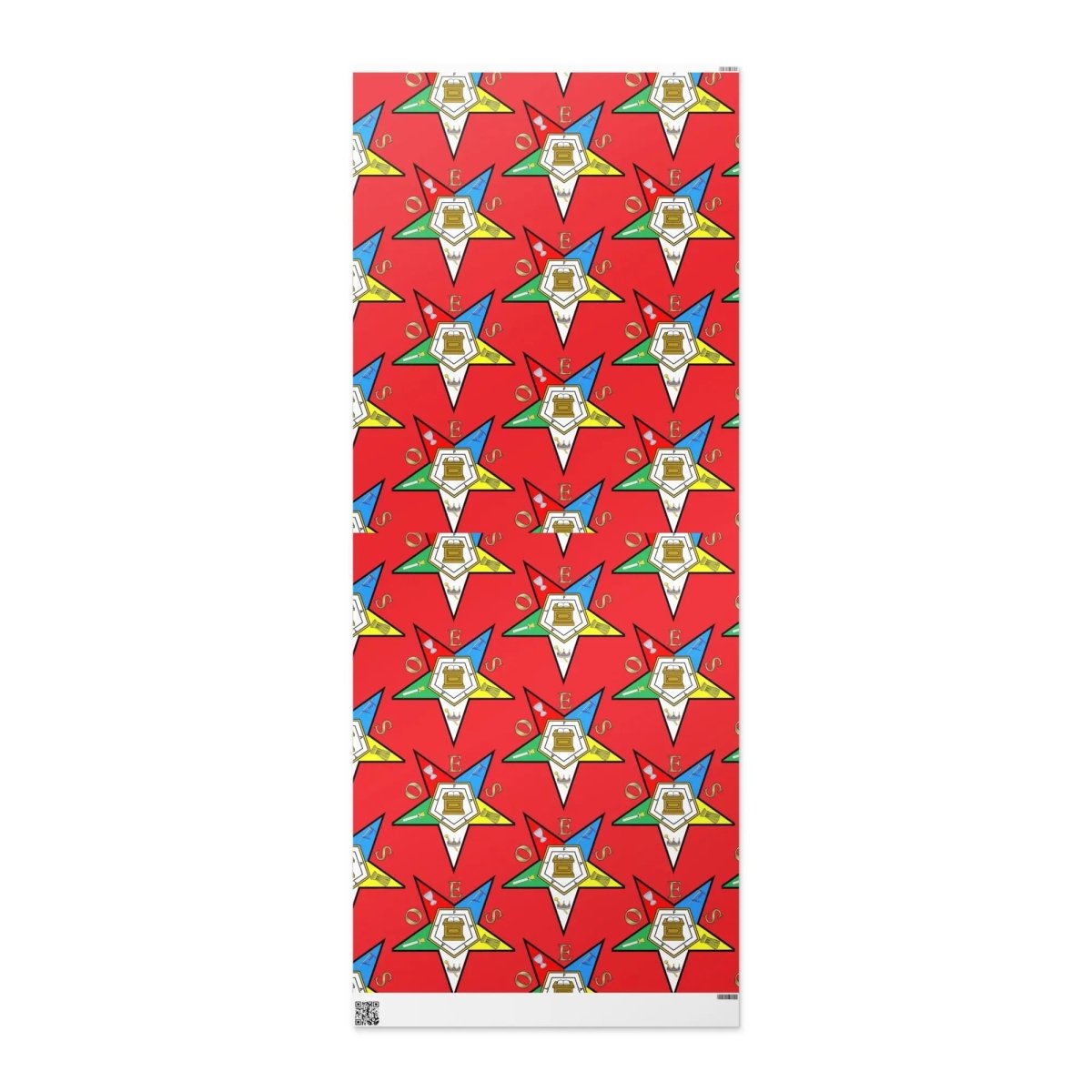 Order of Eastern Star Christmas Wrapping Paper Roll